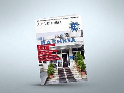 CHW Albanienheft2016 Design von Studio2