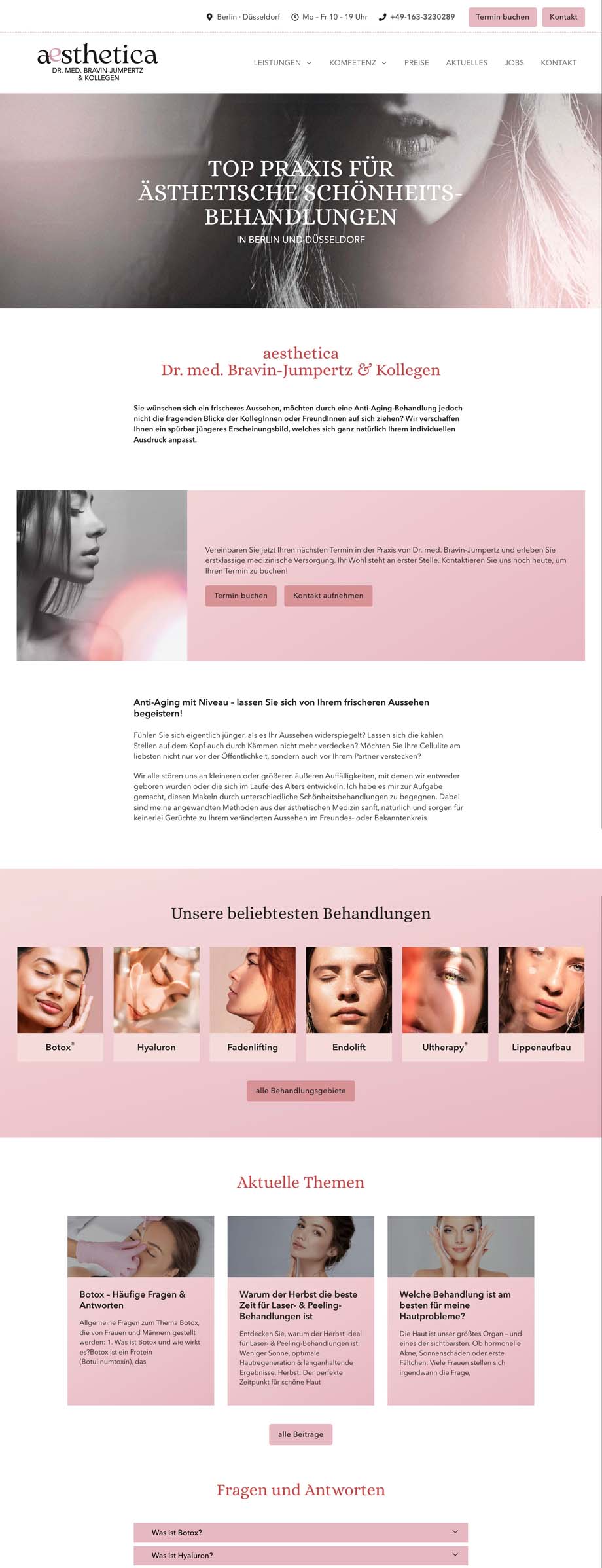 WordPress Website doktor-bravin.de