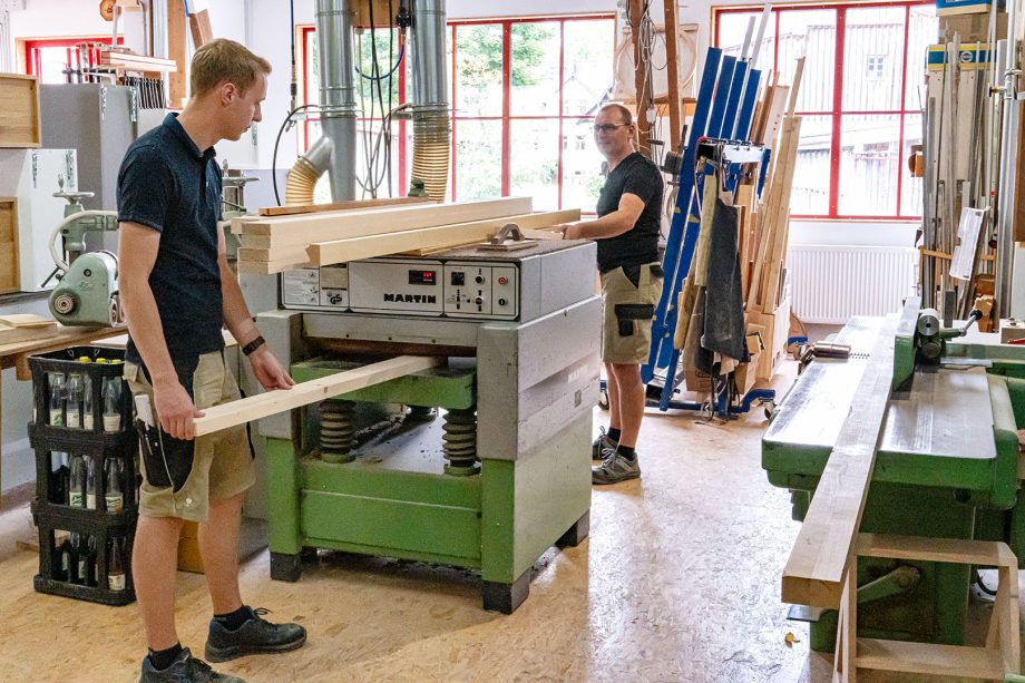 Firmenfotos von Studio2 für Schreinerei Kothmann
