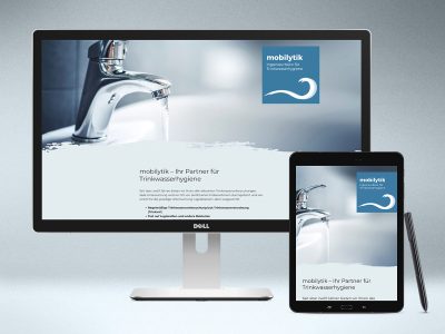 Webdesign für mobilytik von Studio2
